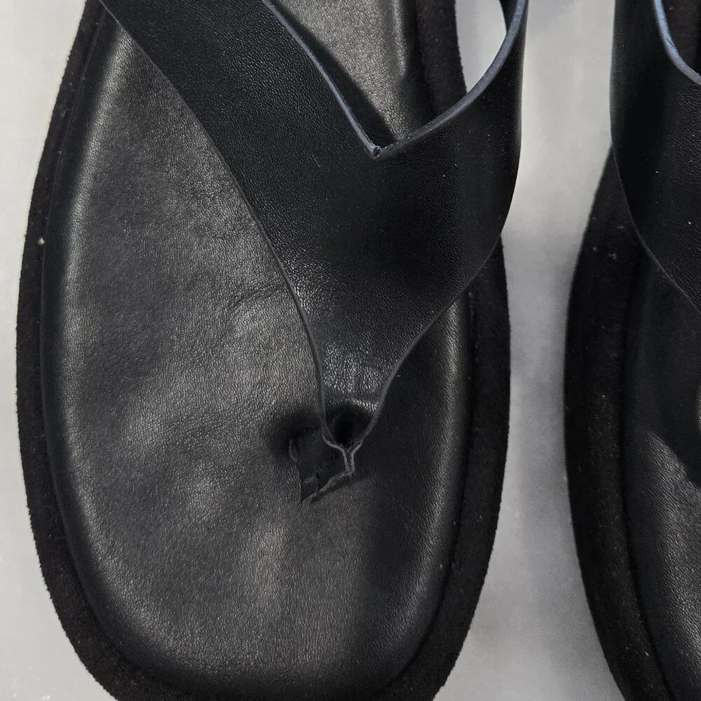 Bamboo Mayven - Black-  Platform Sandals - Size 10 - EUC - Picture 2 of 6